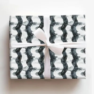 Paving the Way - Gift Wrap for Christmas, Holidays Wrapping Paper, Christmas Wrapping Paper