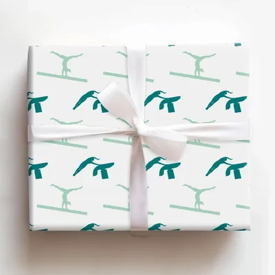 Beijing Green - Gift Wrap for Christmas, Holidays Wrapping Paper, Christmas Wrapping Paper