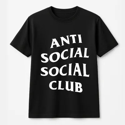 Anti Social Social Club T-Shirt, Street Outfit, Gift For Him And Her