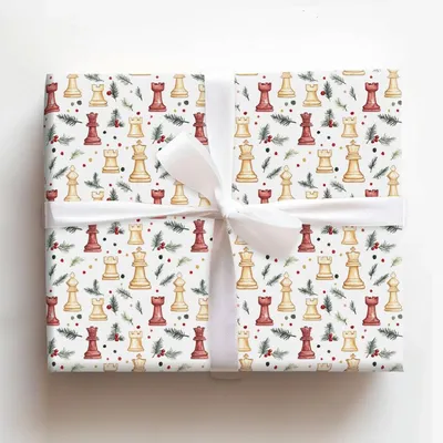 Knight Before Christmas - Gift Wrap for Christmas, Holidays Wrapping Paper, Christmas Wrapping Paper