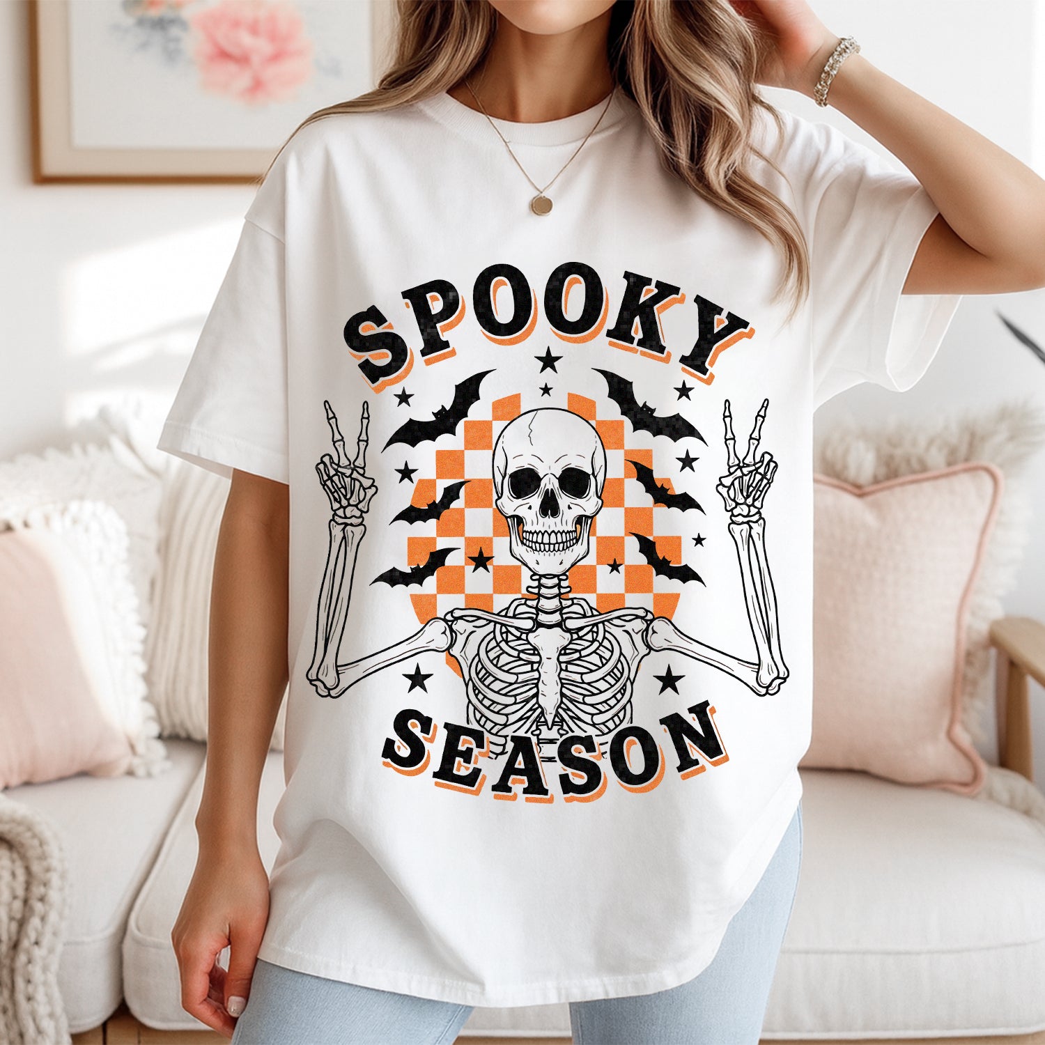 Spooky Season Retro Halloween T-Shirt – Vintage Graphic Tee