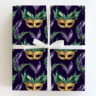 Royal Ball - Gift Wrap for Christmas, Holidays Wrapping Paper, Christmas Wrapping Paper
