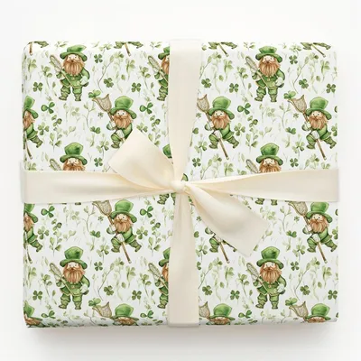 Lucky Lax Lineup - Gift Wrap for Christmas, Holidays Wrapping Paper, Christmas Wrapping Paper