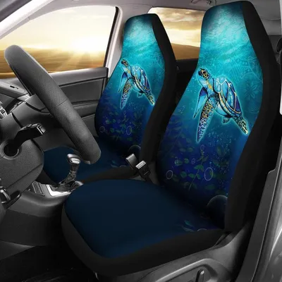 Hawaii Car Seat Covers Turtle Under Sea