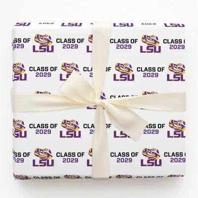 Class of LSU 2029 - Gift Wrap for Christmas, Holidays Wrapping Paper, Christmas Wrapping Paper
