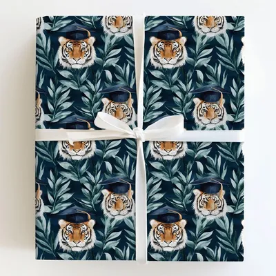 Graduate in the Wild - Gift Wrap for Christmas, Holidays Wrapping Paper, Christmas Wrapping Paper
