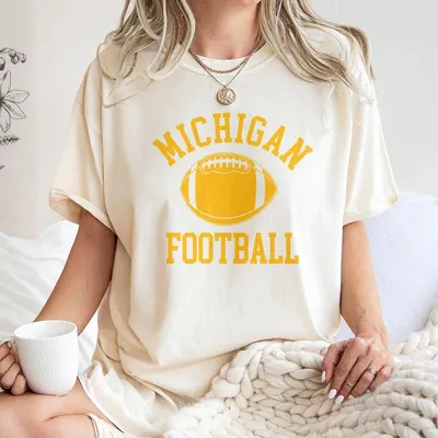 Michigan Wolverines Legacy Football Icon T-Shirt