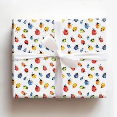 Theo Drift - Gift Wrap for Christmas, Holidays Wrapping Paper, Christmas Wrapping Paper