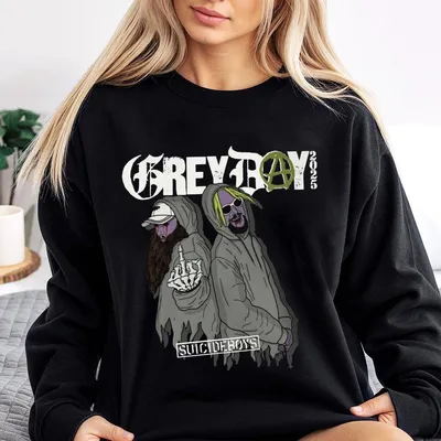 Stylish 2025 Greyday Sweatshirt For Fans Perfect For Embracing Your Unique Style And Celebrating Music Culture Limited