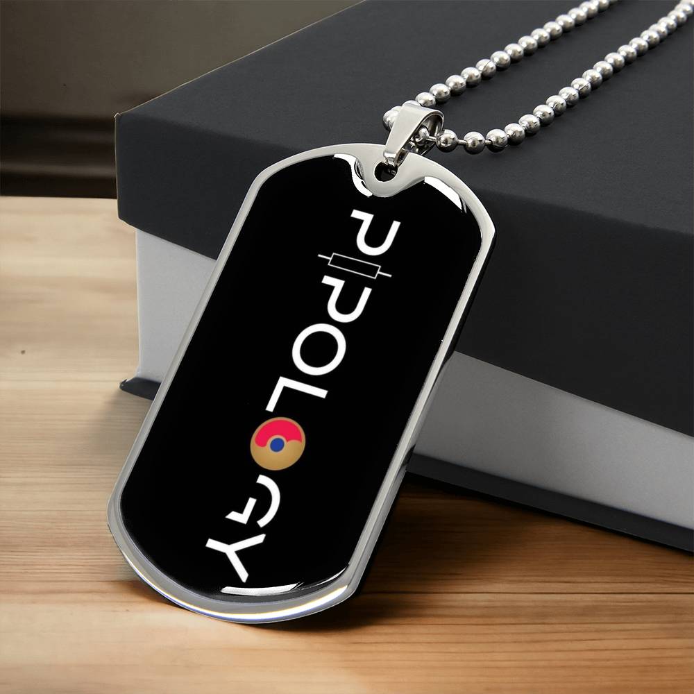 Pipology - Army Tag Necklace, Dog Tag