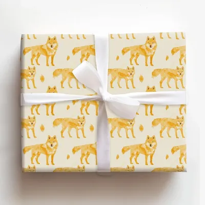 Trotting Treasure - Gift Wrap for Christmas, Holidays Wrapping Paper, Christmas Wrapping Paper