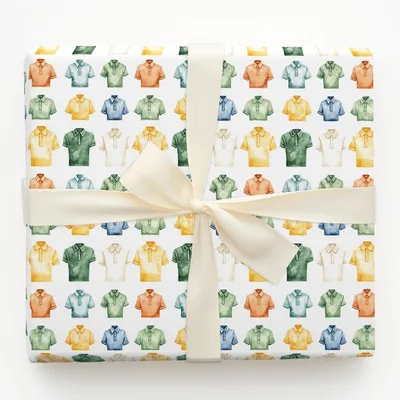 Dads Closet - Gift Wrap for Christmas, Holidays Wrapping Paper, Christmas Wrapping Paper
