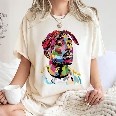 Hip Hop Rapper Unisex T-Shirt, Hip Hop T-Shirt, Tupac Rapper T-Shirt