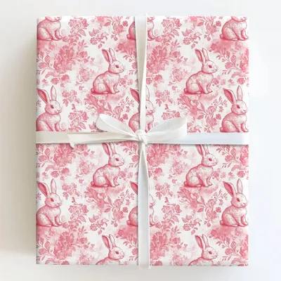 Toile Me More - Gift Wrap for Christmas, Holidays Wrapping Paper, Christmas Wrapping Paper