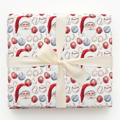 Atta, Santa! - Gift Wrap for Christmas, Holidays Wrapping Paper, Christmas Wrapping Paper