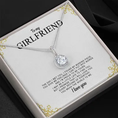 Gift For Girlfriend I'm Proud To Be Yours Eternal Hope Necklace