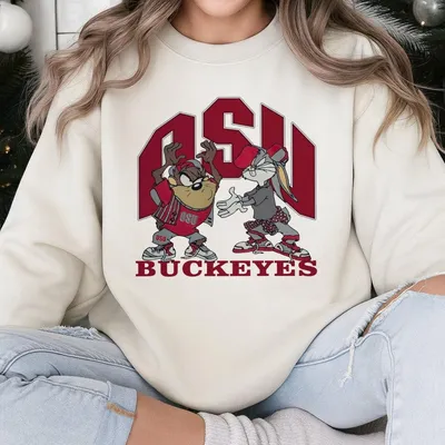 Vintage Ncaa Ohio State Buckeyes Looney Tunes Sweatshirt Ohio State University Ncaa Unisex Sweatshirt