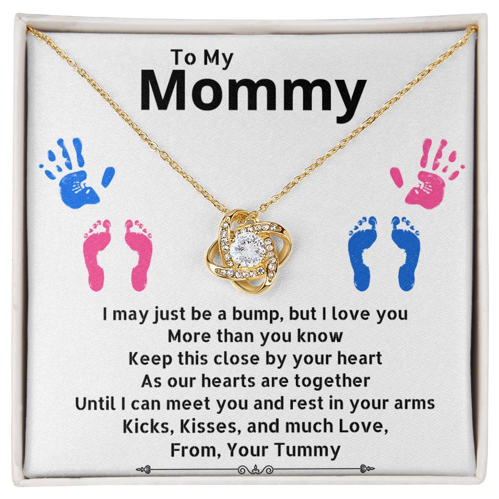To My Mommy - Love Knot Necklace