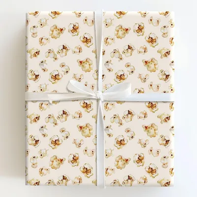 Movie Time! - Gift Wrap for Christmas, Holidays Wrapping Paper, Christmas Wrapping Paper