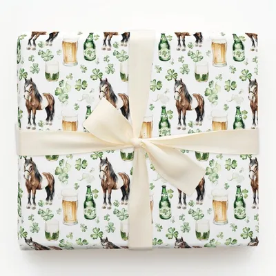 Brews with the Shire - Gift Wrap for Christmas, Holidays Wrapping Paper, Christmas Wrapping Paper