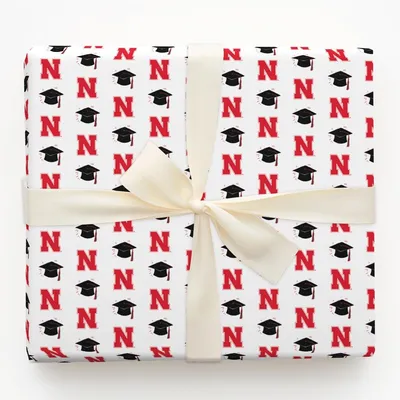 Hats of Nebraska - Gift Wrap for Christmas, Holidays Wrapping Paper, Christmas Wrapping Paper