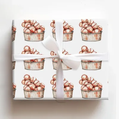 Batting Practice - Gift Wrap for Christmas, Holidays Wrapping Paper, Christmas Wrapping Paper