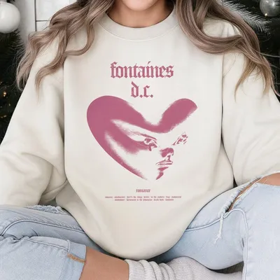 Fontaines D.C. Sweatshirt β Official Band Sweatshirt, Concert Merch, Trendy Music Sweatshirt, Unisex Casual Graphic Sweatshirt For Fans And Live Events