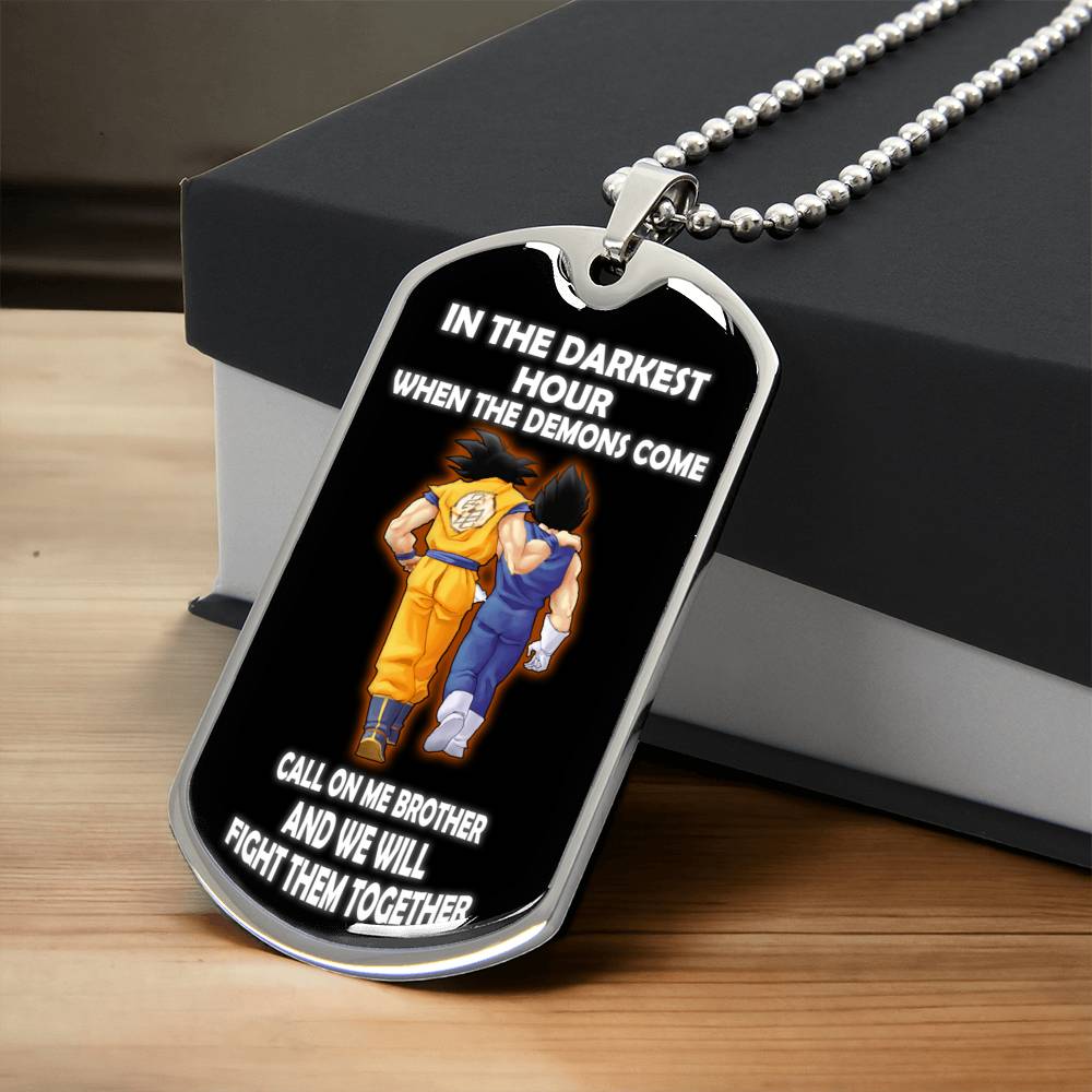 In The Darkest Hour - Army Tag Necklace, Dog Tag
