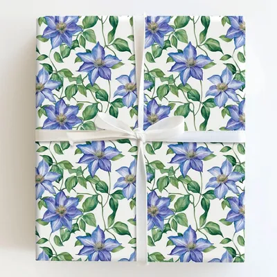 Bloom Where You Climb - Gift Wrap for Christmas, Holidays Wrapping Paper, Christmas Wrapping Paper