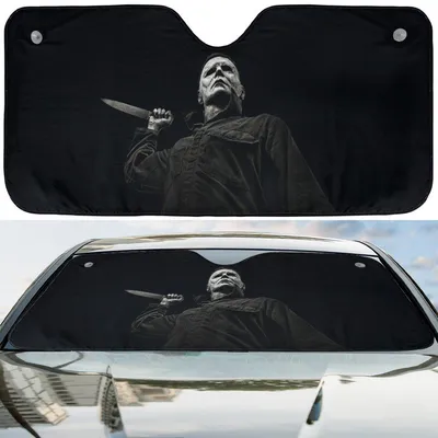 Gmc Premium Windshield Sun Visor, Max Uv Ray Blocker, Custom Fit Heat Shield, Foldable Auto Cooler Car Sunshade