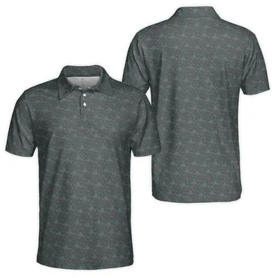 Whale Tail Snake Skin Bogey Polo - Trendy All Over Print Polo Polo Shirt For Men & Women Perfect Gift