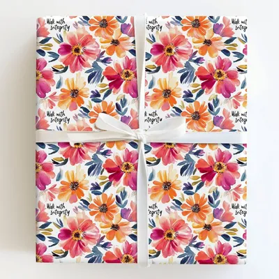 Proverbs 14 - Gift Wrap for Christmas, Holidays Wrapping Paper, Christmas Wrapping Paper