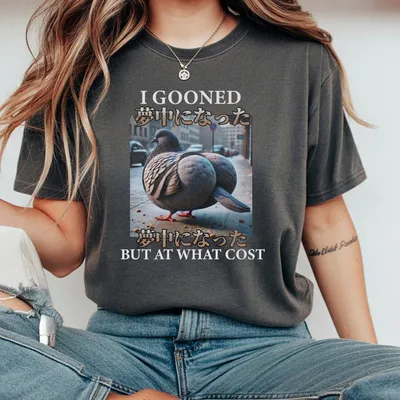 I Pass More What It Costs Funny Pigeon Meme T-Shirt Men Women Clothing Fashion T-Shirt 100 Cotton Casual