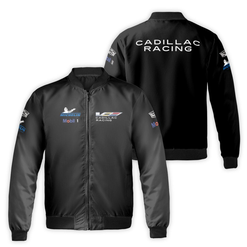 Bomber Jacket,Cadillac Racing V Series,Mobil 1 Michelin Sponsor ...