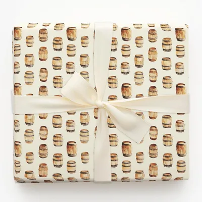 Bucking Barrel - Gift Wrap for Christmas, Holidays Wrapping Paper, Christmas Wrapping Paper