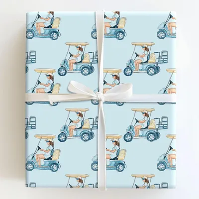 Sunset Tee - Gift Wrap for Christmas, Holidays Wrapping Paper, Christmas Wrapping Paper