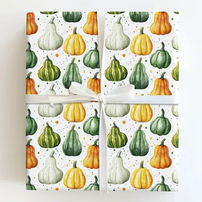 You Had Me at Gourd - Gift Wrap for Christmas, Holidays Wrapping Paper, Christmas Wrapping Paper