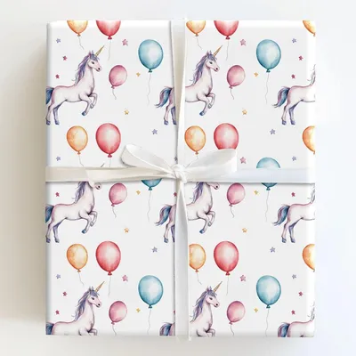 Prancing in Pastels - Gift Wrap for Christmas, Holidays Wrapping Paper, Christmas Wrapping Paper