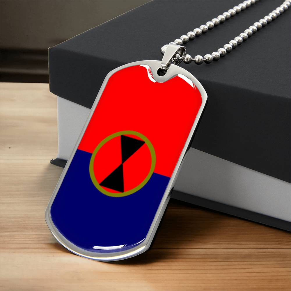 Awesome Dog Tag For 7Th Infantry Division - Army Tag Necklace, Dog Tag
