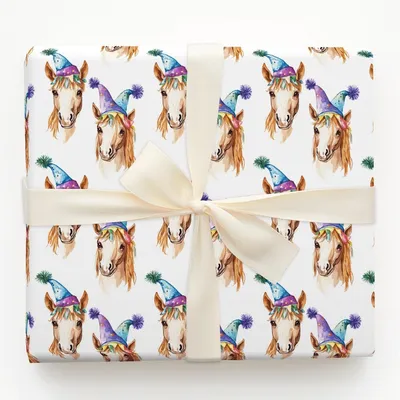 Mardi Gras Icelandic - Gift Wrap for Christmas, Holidays Wrapping Paper, Christmas Wrapping Paper