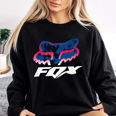 Fox Racing Morphic Premium Sweatshirt Motocross Factory Racing Team Streetwear Man Top Menswear Casual Tropical
