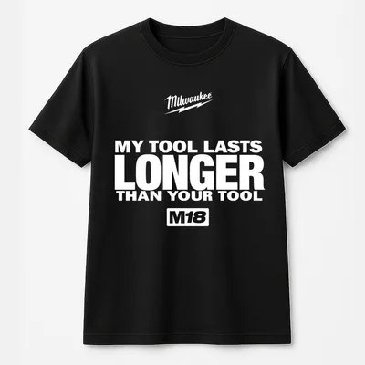 Milwaukee 'My Tool' Graphic T-Shirt, Milwaukee Tools & Accessories, Unisex T-Shirt, Perfect Gift For Men, Him, Husband, Usa-Made & Printed Apparel