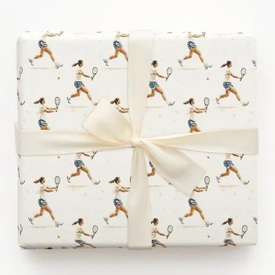Tennis Treats - Gift Wrap for Christmas, Holidays Wrapping Paper, Christmas Wrapping Paper