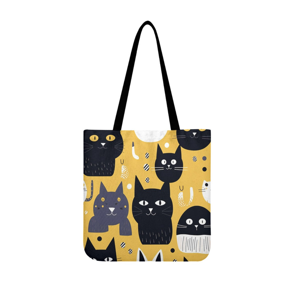 Purrfect Pattern Cloth Tote Bags