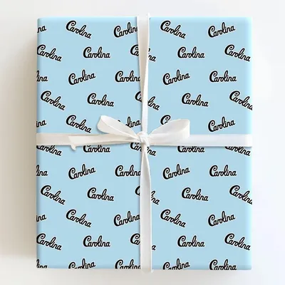 Baby Carolina Cursive - Gift Wrap for Christmas, Holidays Wrapping Paper, Christmas Wrapping Paper