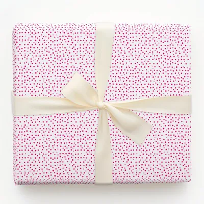 Dotted with Love - Gift Wrap for Christmas, Holidays Wrapping Paper, Christmas Wrapping Paper