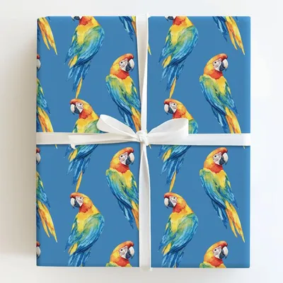 Blue New Things - Gift Wrap for Christmas, Holidays Wrapping Paper, Christmas Wrapping Paper