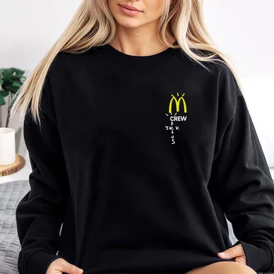 Jack Mcdonalds Crew Sweatshirt Merch All Colors And Sizes Menswear Top Underwear Sweatshirt Cotton Polyester Streetwear