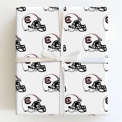 Fighting Cock Helmet - Gift Wrap for Christmas, Holidays Wrapping Paper, Christmas Wrapping Paper