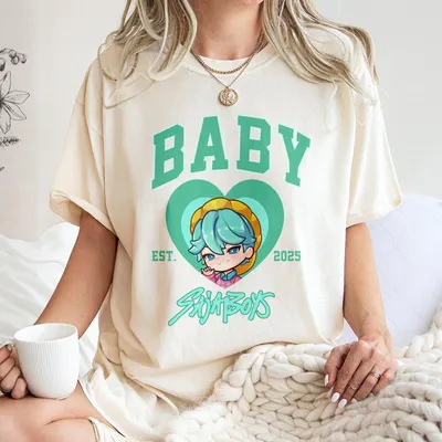 Youth Baby Saja Boys Kpop Demon Hunters T-Shirt T-Shirt Huntrix Merch Jinu Saja Abby Mystery Romance